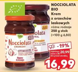 Kaufland NOCCIOLATA BIO Krem z orzechów laskowych oferta