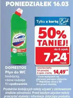 Kaufland DOMESTOS Płyn do WC oferta