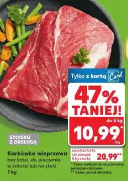 Kaufland Karkówka wieprzowa oferta