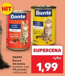 Kaufland DANTE Karma dla kotów oferta