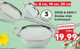 Kaufland SPICE & SOUL Zestaw sitek kuchennych oferta