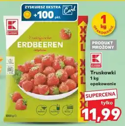 Kaufland Truskawki 1 kg opakowanie oferta