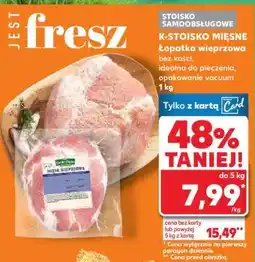 Kaufland łopatka wieprzowa oferta