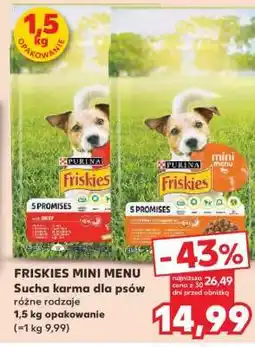 Kaufland FRISKIES MINI MENU oferta