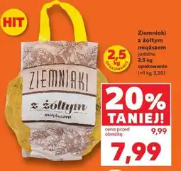 Kaufland Ziemniaki z żółtym miąższem oferta
