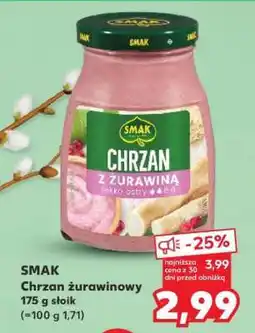 Kaufland SMAK Chrzan żurawinowy oferta