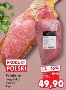 Kaufland Polędwica cygańska wołowa 1 kg oferta