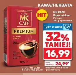 Kaufland MK CAFÉ Kawa mielona Premium 250 g opakowanie oferta