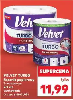 Kaufland VELVET TURBO oferta