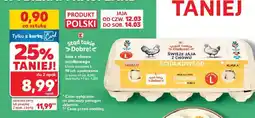 Kaufland Jaja z chowu ściółkowego oferta