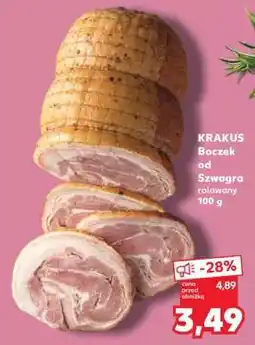 Kaufland KRAKUS Boczek od Szwagra rolowany 100 g oferta