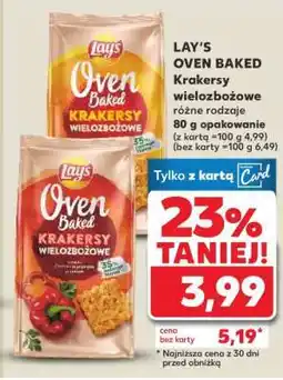 Kaufland LAY’S OVEN BAKED Krakersy wieloziarniste oferta