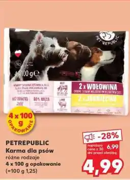 Kaufland PETREPUBLIC Karma dla psów oferta