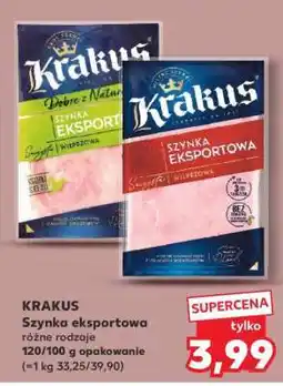 Kaufland KRAKUS Szynka eksportowa oferta