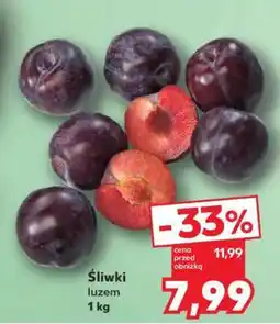 Kaufland Śliwki, luzem 1 kg oferta