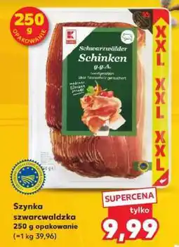 Kaufland Szynka szwarcwaldzka 250 g opakowanie oferta