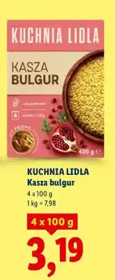 Lidl Kasza bulgur oferta