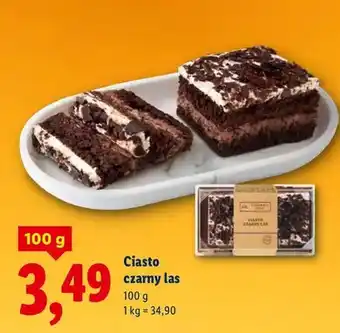 Lidl Ciasto czarny las oferta