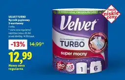 Lidl Ręcznik papierowy 3-warstwowy Turbo super mocny oferta