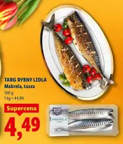Lidl Makrela tusza oferta