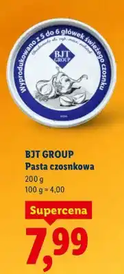 Lidl Pasta czosnkowa oferta