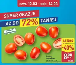 ALDI Pomidory truskawkowe oferta