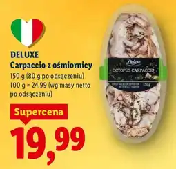 Lidl Carpaccio z ośmiornicy oferta