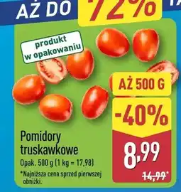 ALDI Pomidory truskawkowe oferta