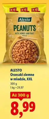 Lidl Orzeszki ziemne w miodzie, XXL oferta