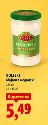 Lidl Majonez wegański oferta