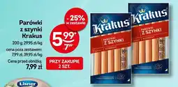 Żabka Parówki z szynki wieprzowe oferta