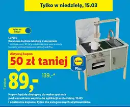 Lidl Drewniana kuchnia lub sklep z akcesoriami oferta