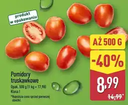 ALDI Pomidory truskawkowe oferta