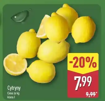 ALDI Cytryny klasa I oferta