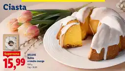 Lidl Babka o smaku mango oferta