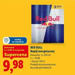 Lidl Napój energetyczny Red Bull oferta