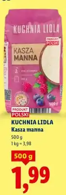 Lidl Kasza manna oferta