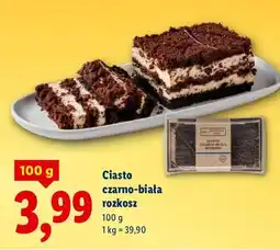 Lidl Ciasto czarno-biała rozkosz oferta