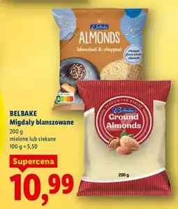 Lidl Migdały blanszowane mielone lub siekane oferta