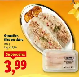 Lidl Grenadier filet bez skóry oferta