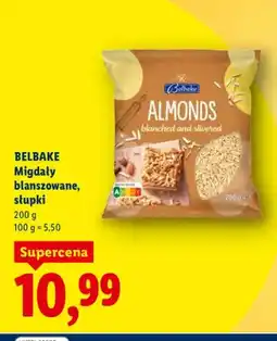 Lidl Migdały blanszowane, słupki oferta
