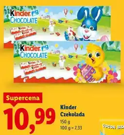 Lidl Kinder Czekolada oferta