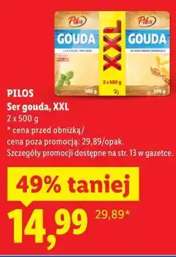 Lidl Ser gouda, XXL oferta