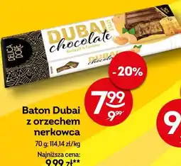 Żabka Baton Dubai z orzechem nerkowca oferta