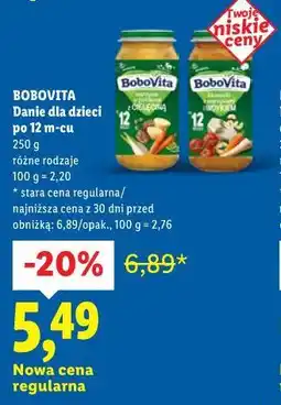 Lidl Danie dla dzieci po 12 m-cu oferta