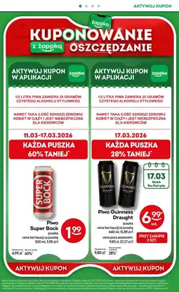 Żabka Piwo Super Bock oferta