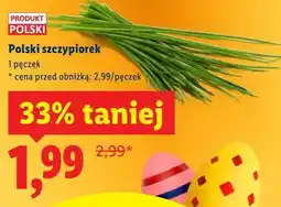 Lidl Polski szczypiorek oferta