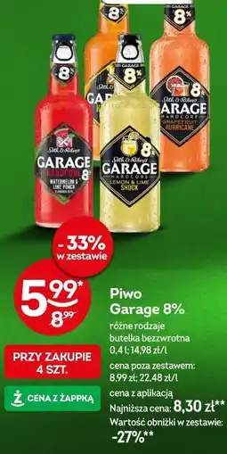 Żabka Piwo Garage 8% oferta