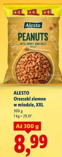 Lidl Orzeszki ziemne w miodzie, XXL oferta