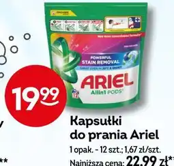 Żabka Kapsułki do prania Ariel oferta